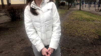 पैसे के लिए अजनबी चूसा और गड़बड़। रूसी शौकिया। बात करने के साथ।